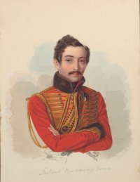 Портрет В.Д. Бакаева работы А.И. Клюндера. Март 1839 г. © Государственный литературный музей