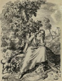 Мулен. Безумная Мария. 1934. Иллюстрация Н. П. Феофилактова.