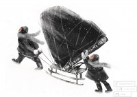 Анна Тенебаум. Иллюстрация к стихотворению Артура Гиваргизова «В переходе»