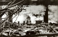 Бой в мартеновском цехе завода «Красный Октябрь». Я.И. Рюмкин. Сталинград, январь 1943