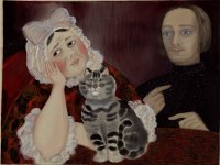 Порет А. И. Иллюстрация к роману Н. Е. Салтыкова-Щедрина «Пошехонская старина». 1980-е