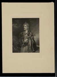 Лорд Байрон в албанском костюме. У. Финден с оригинала Т. Филлипса (1814) Гелиогравюра. 1904