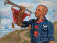И. Галаганов. Пионер. 1944
