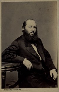 А.А. Фет. Фотография М. Тулинова. Москва. 1861–1863