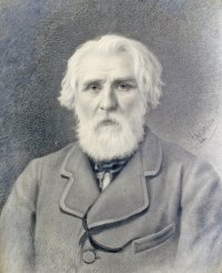 И.С. Тургенев. Портрет работы И.А. Астафьева. 1884