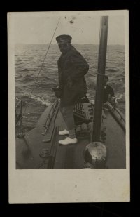 Андреев Л.Н. Портрет. 1913 г. На яхте. 1913 г. Финляндия.