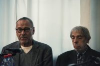 Андрей Кончаовский и Эдуард Артемьев