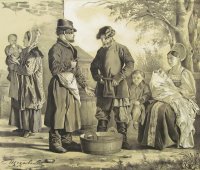 Г. Щедровский. Русские типы. 1840-е гг.