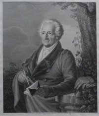 К.А. Швердгебурт. Портрет И.В. Гете. Гравюра. 1832. (ГМИРЛИ)