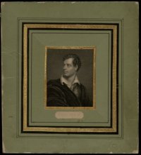 Лорд Байрон. Неизвестный художник с оригинала Т. Филлипса (1814) Гравюра. [2-я четверть XIX века]