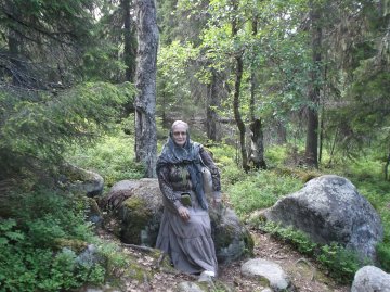 Е. Варенцова на Соловках