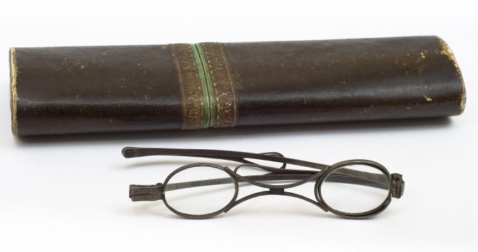 Очки и футляр. Европа. Начало XIX. Принадлежали П.А. Вяземскому