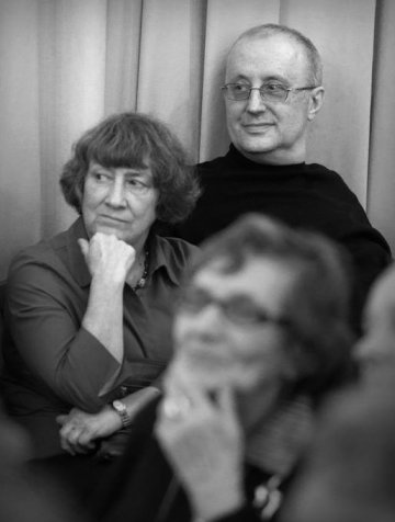 В. Крижевский, слева Т. Соболь