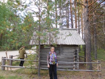 Е. Варенцова на Соловках