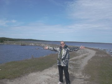 Е. Варенцова на Соловках