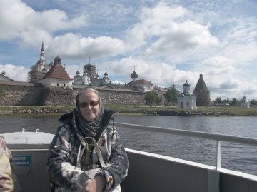 Е. Варенцова на Соловках